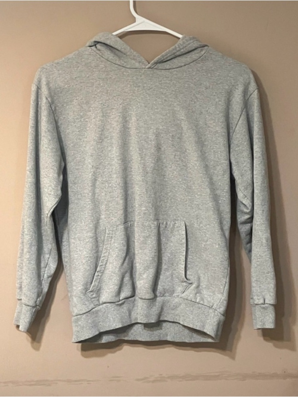 Essentials Light Gray Kids Hoodie Sweatshirt
